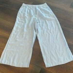 Rosetta Getty Blue Wide-Leg Pants